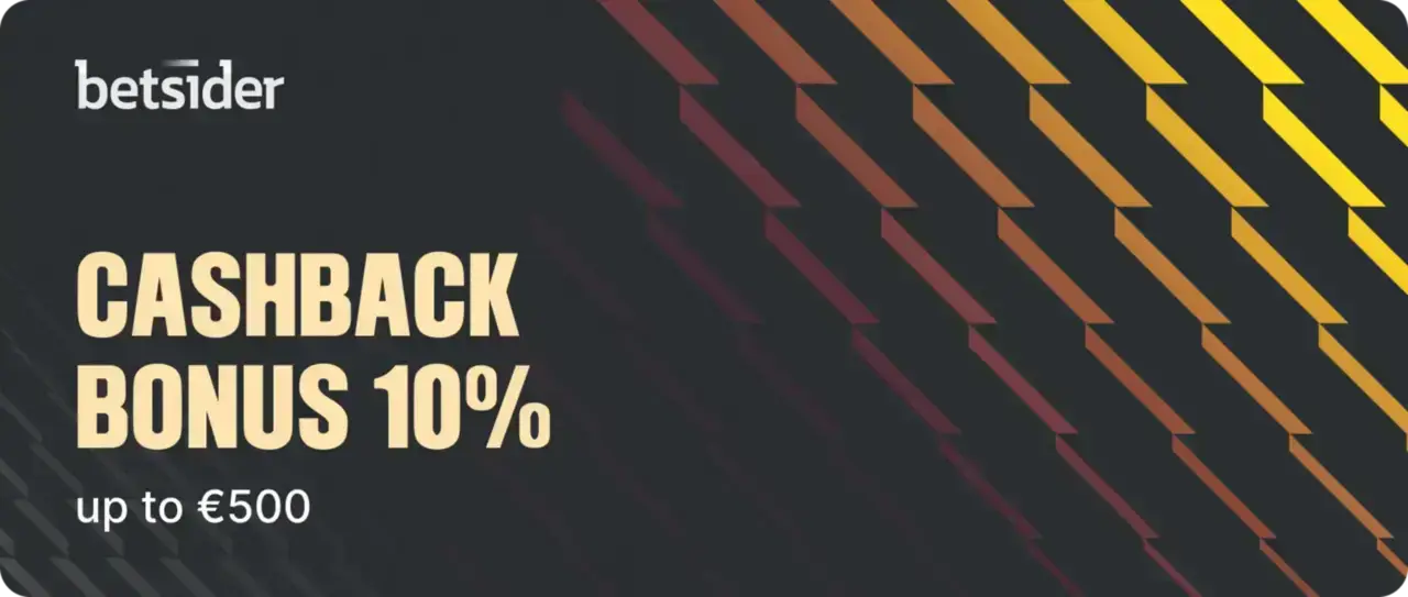 Cashback Bonus up to €500